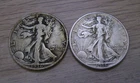 1936 P & 1936 D Liberty Walking SILVER HALF DOLLARS (Lot of 2) 0.723 oz silver