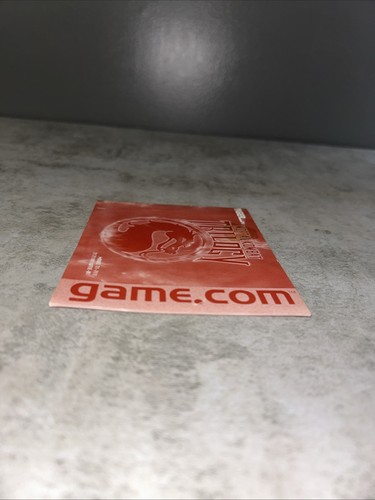 Mortal Kombat Trilogy (Game.Com) Manual Only - Picture 6 of 6