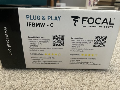 Focal Car Speakers IFBMW -C for BMW 1/3/5 Series and X1 - Picture 12 of 12