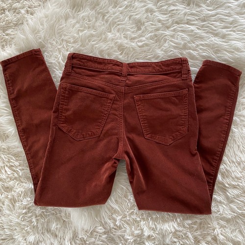 Lucky Brand Ava Mid Rise Skinny Corduroy, size 2 - Picture 2 of 9