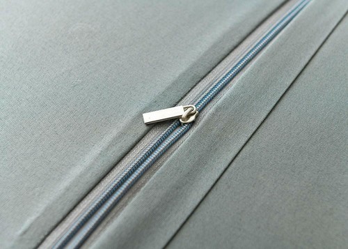 MarCielo 2 Pack Euro Sham Covers Euro sham 26x26,Grey/White - Picture 9 of 14
