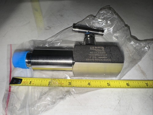 NS10LS4M4F 1/2"M x 1/2"F STANDARD Mako NEEDLE VALVE STAINLESS STEEL 10,000 PSI - Picture 4 of 5