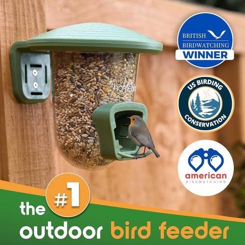 MOUNTABLE Bird Feeders for Small Birds - Bird Feeders Hanging for Walls, Fences - Picture 2 of 14