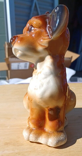 Vintage Royal Copley 7" large dog Figurine - Picture 2 of 6