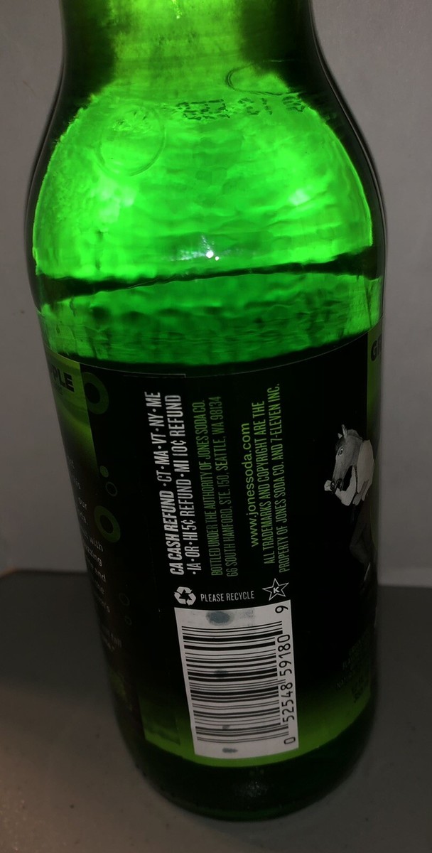 Apple soda Toxic Waste Sour Apple Fizzy Soda Sugar Free