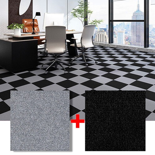 30x30cm Self Adhesive Carpet Tiles Commercial Office Home Shop Retail Flooring - Picture 7 of 23