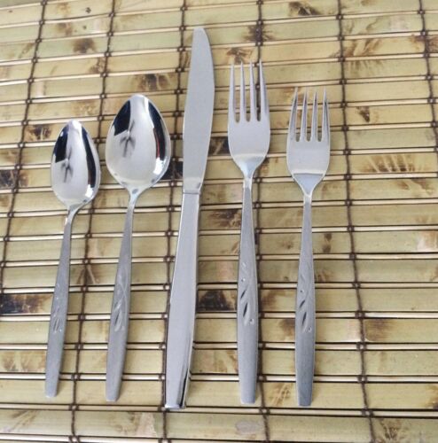 ONEIDA - WILL O' WISP - CUBE Stainless - CHOOSE FLATWARE * OLD STOCK - Picture 2 of 6