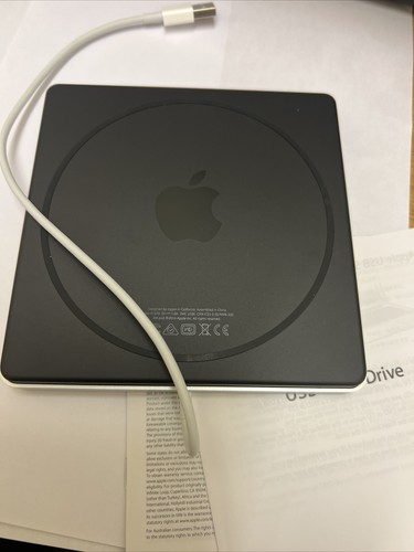 Apple USB SuperDrive Model A1379 Silver DVD / CD - Mac Compatible Original Box - Picture 2 of 5