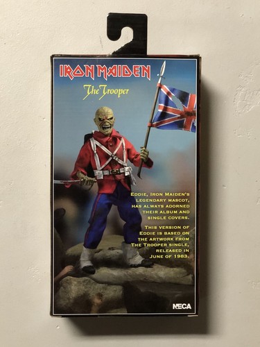 Iron Maiden Steve Harris signierte Eddie NECA Actionfigur PSA/DNA COA Bass PROOF - Bild 6 von 12