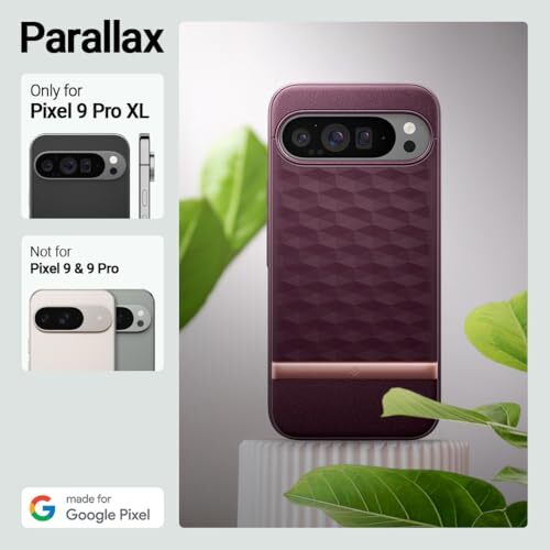 Parallax for Google Pixel 9 Pro XL Case 5G 6.9 in (Pixel 9 Pro XL) Burgundy - Picture 3 of 8