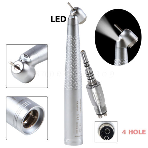 COXO Dental 45 Grados Alta Velocidad Pieza de Mano Fibra Óptica LED 4/6 Agujeros para KaVoty - Imagen 30 de 52