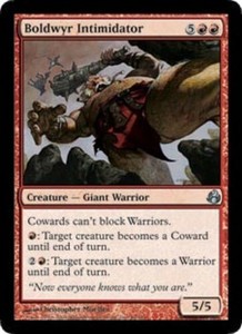 Boldwyr Intimidator x4 - Morningtide - NM-Mint, English - Morningtide