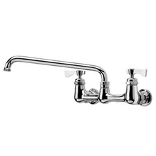 Krowne Metal 14-814L Royal Splash Mount Faucet 14" Swing Spout