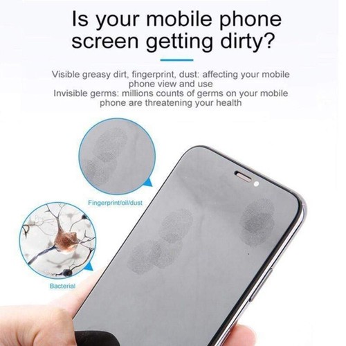 2 In 1 Screen Cleaner Spray Computer Mobile Phone Screen Dust Remover Tool Wipes - Photo 5/17
