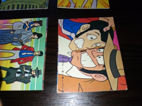 Lupin III vintage Trading cards set of 6 Super Retro RARE Japan anime z1 - Picture 7 of 12