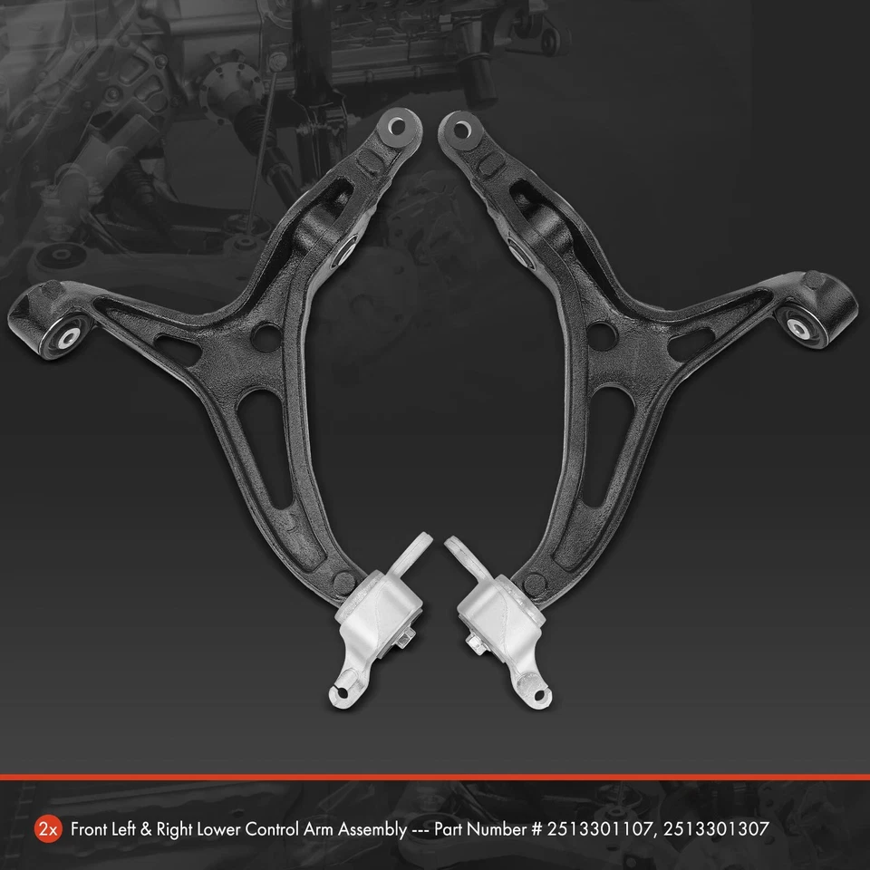 Brazo de control inferior delantero 2 piezas para Mercedes-Benz W251 R350 06-13 R320 R500 R63 AMG Foto 2 de 4