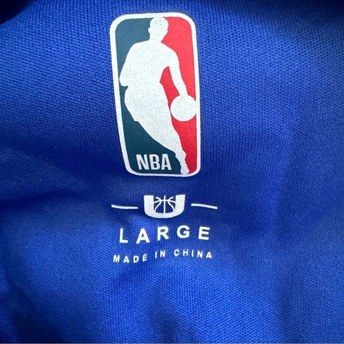 Golden State Warriors T-Shirt Mens Size Large Steph Curry Blue Yellow NBA Gift - Picture 7 of 8