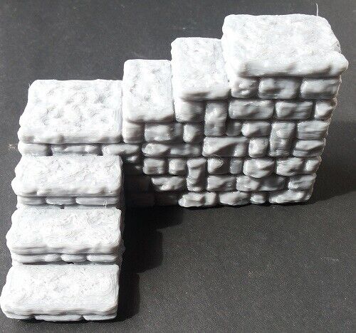 Roleplay 25mm 28mm Scenery D&D Wargame - Stairs Left - Picture 1 of 2