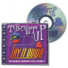 Turn It Up and Lay It Down Vol. 4 Baby Steps to Giant Steps Drum CD 000451093