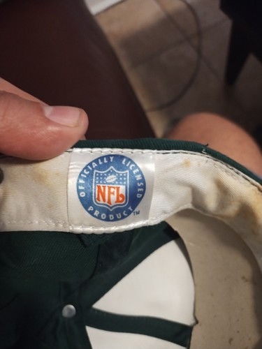 NEW Vintage Green Bay Packers Hat Cap Strapback Green American Needle Logo - Picture 8 of 9