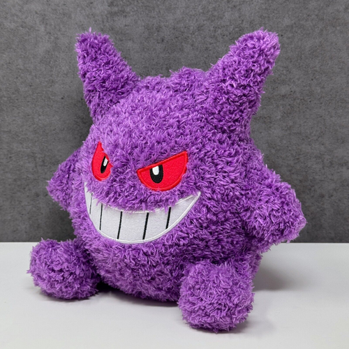 Juguete suave de peluche oficial Pokemon Sekiguchi 2016 - Gengar MokoMoko 8" importación de Japón - Imagen 2 de 6