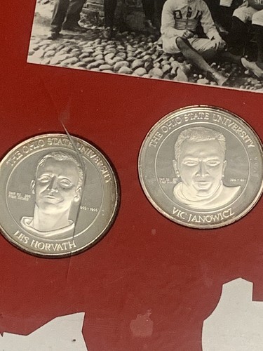 The Ohio State Buckeyes 100 Years of Football 1oz Silver Round Collection 6oz - Picture 4 of 10