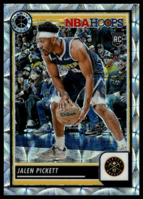 2023-24 Panini Premium Stock Jalen Pickett RC Silver Scope Prizm #179