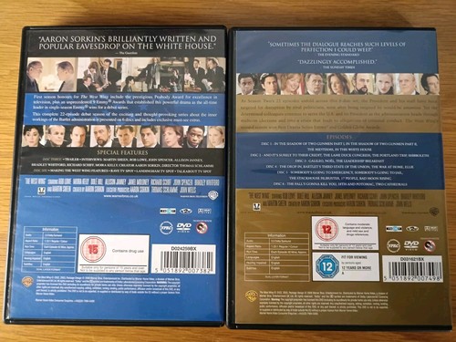The WEST WING Complete Series SEASON 1 2 3 4 5 6 7 Region 2 DVD Boxset 112 Hours - Picture 5 of 15