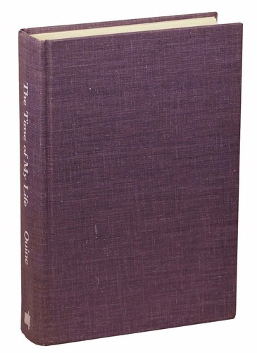 The Time of My Life WILLARD VAN ORMAN QUINE ~ SIGNED 1st 1985 ~ Stephen Kleene - Imagen 4 de 5