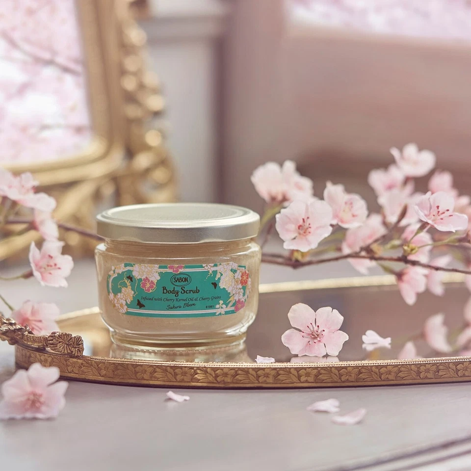 Sabon Sakura Bloom скраб для тела и крем для рук уход за руками из Японии - Изображение 2 из 4