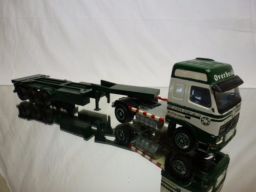 TEKNO VOLVO FH16 TRUCK + TRAILER - OVERBEEK - GREEN 1:50 - GOOD - HANDMADE - V28 - Bild 6 von 11