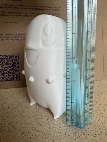 DIY Chikorita Pokemon Kawaii Planter Vase - Garden Decor Gift DIY Paint Easter - Picture 3 of 9