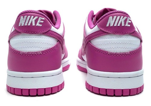 Nike Dunk Low Active Fuchsia (GS)  FJ0704-100 Size 6Y - Picture 10 of 12