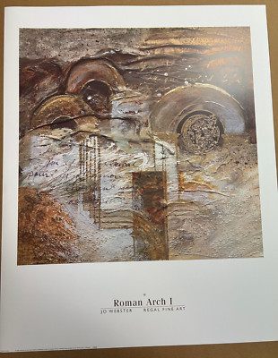 Roman Arch I by Jo Webster 1999 Opus One Publishing Art Print 24x30
