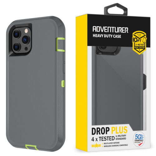 Adventurer Heavy Duty Case Belt Clip Rugged Cover For Apple iPhone 11 PRO - Picture 13 of 77