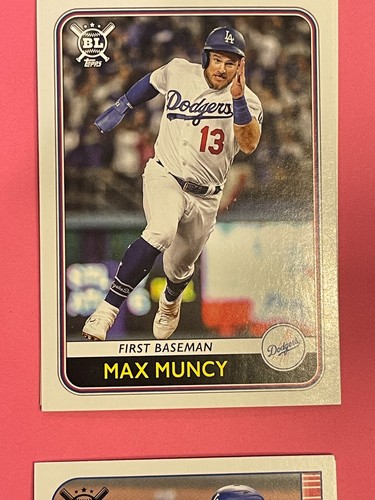 MAX MUNCY Card Collection - Pick Your Card - Inserts Parallels Auto Refractor - Picture 32 of 39
