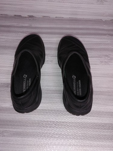 Merrell Encore Eclipse 2 Casual Slip On Shoes Black Leather J46732 Women’s 6 - Picture 9 of 11