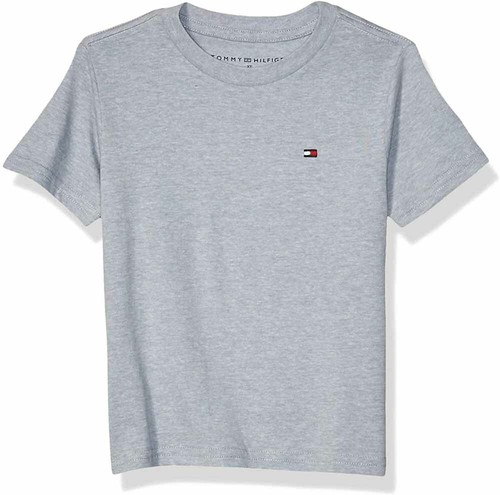 Little Boys Toddler Tommy Hilfiger T-Shirt Cotton Tee Top Short Sleeve - Picture 10 of 11