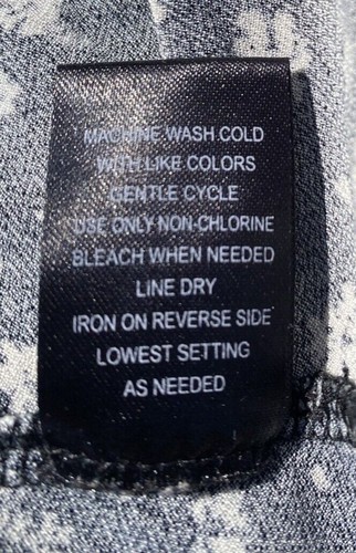 Cottage Stretch Off the Shoulder Long Sleeve Scooped Neck Black/White Dress XLg - Picture 9 of 10