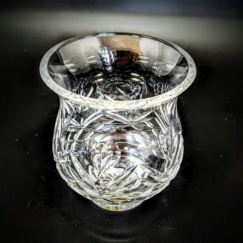 Waterford Portacandele Uragano Cristallo Con Amore Con Cuori 5" - Foto 4 di 8