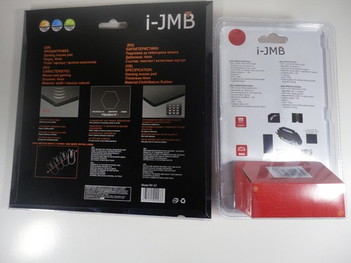 i-JMB Wired USB LED Optical Gaming Mouse 3200DPI 7 Keys Set Gaming Mouse Pad - Picture 12 of 12