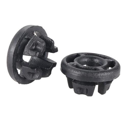 2-Pack Hood Prop Rod Support Clips For Nissan – Black Plastic Retainer Grommets