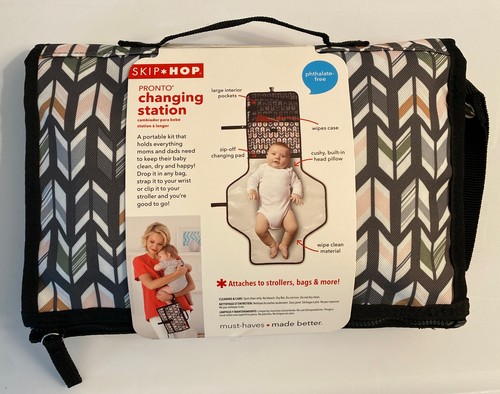 Skip Hop Pronto Baby Portable 2 In 1 Diaper Clutch And Changing Pad - Picture 2 of 2