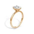 Diamond Engagement Ring VS1 F Cushion 3 Ctw Lab Created IGI Certified Special