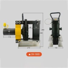 Copper Bar Bending Tool Bus Bar Processing CB-150D Hydraulic Bending Machine