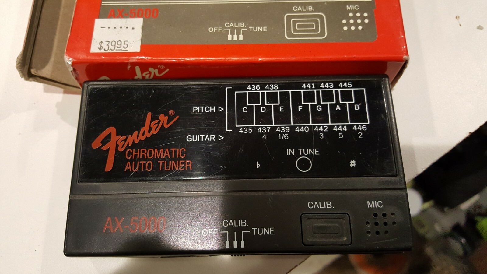 FENDER Chromatic Auto Tuner AX5000 eBay