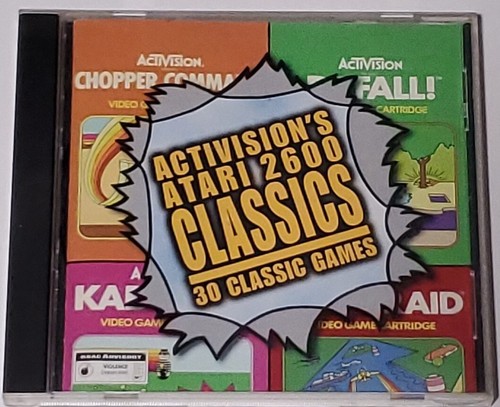 Activision’s Atari 2600 30 Classics PC CD Windows 95/98