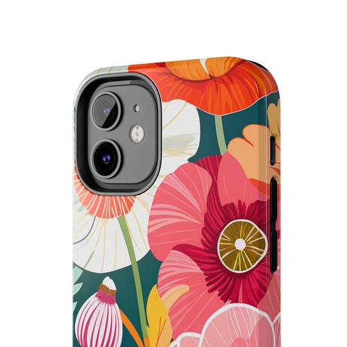 Pop Wild Flower Tough Phone Cases for iPhone 7-16 and Samsung S21-S24 - Picture 65 of 108