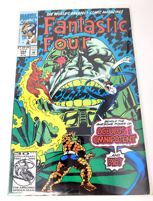 Fantastic Four #364 MAY 1992 Marvel VF+ NEW Never Read Comic!