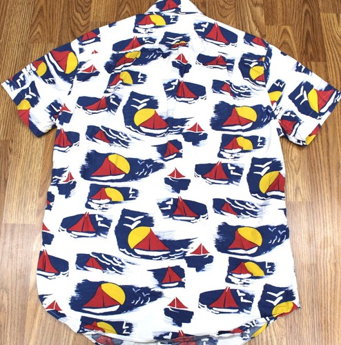 J.CREW SAILBOAT PRINT REGULAR FIT 100% COTTON SHIRT SMALL, S - Picture 4 of 4